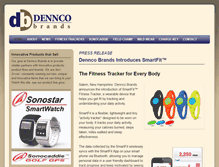 Tablet Screenshot of denncobrands.com